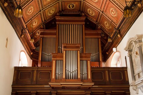 Pipe Organ In Church by Petr Kratochvil