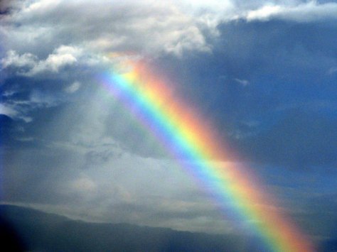 Enhanced Rainbow by Barb Ver Sluis--Public Domain Pictures